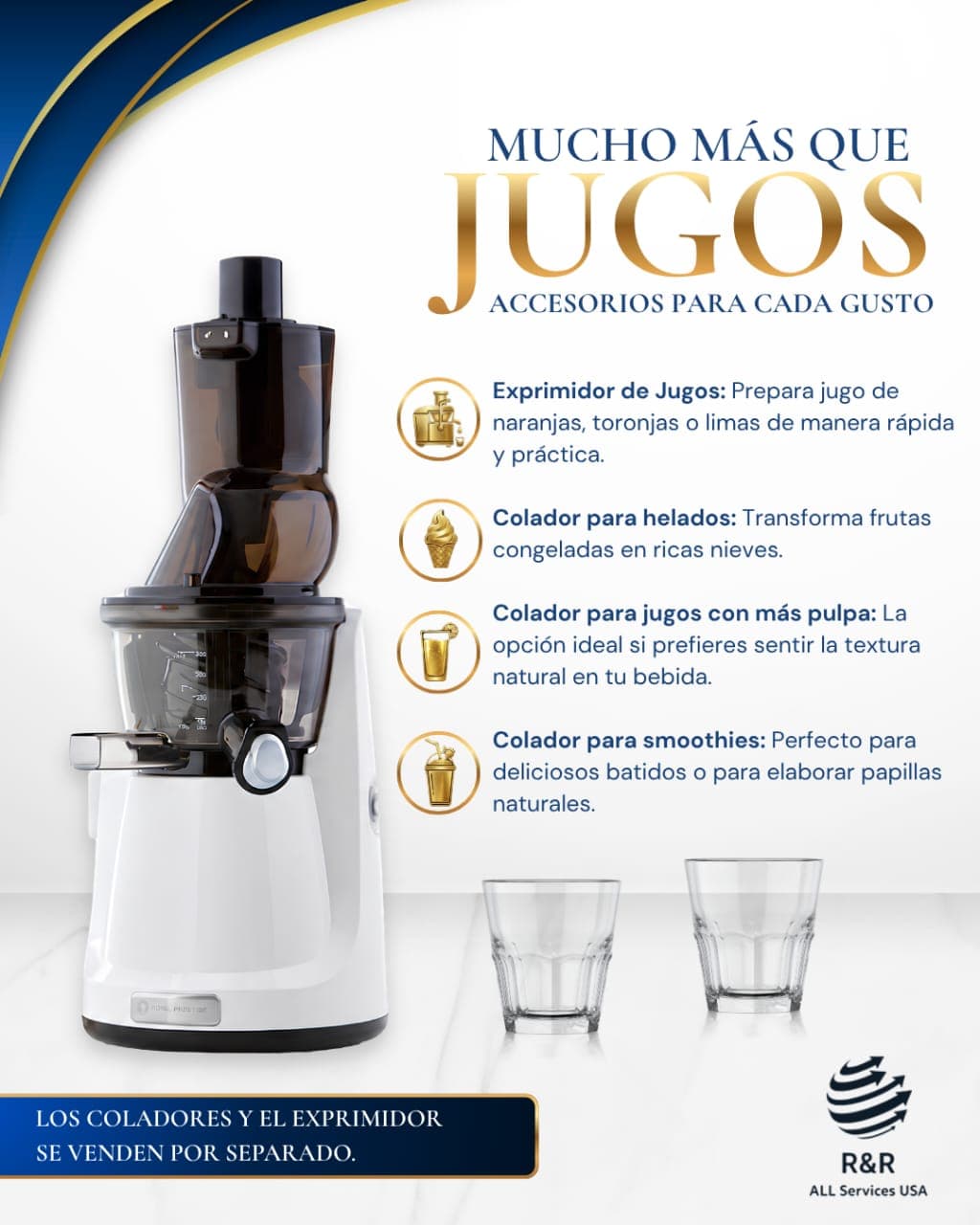 Extractor de jugos Royal Prestige®